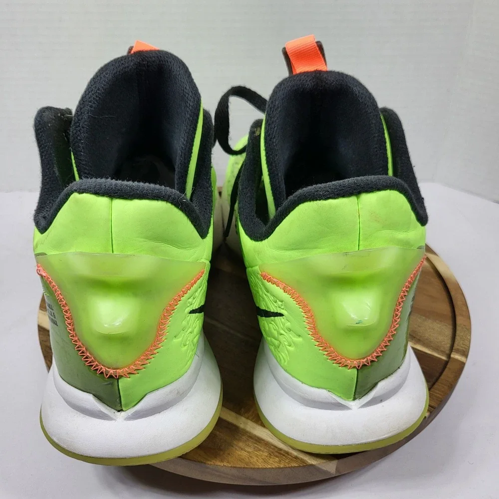 Nike LeBron Witness 5 Lime Glow Bright Mango Mens 11 CQ9380-300 Basketball Shoes